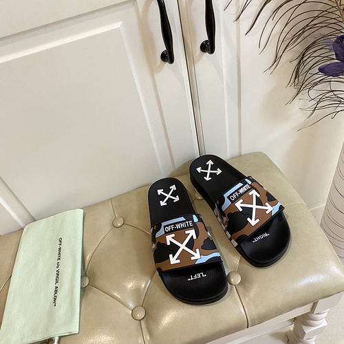 Off-WHITE series couple slippers 35-45-3dfae6e7